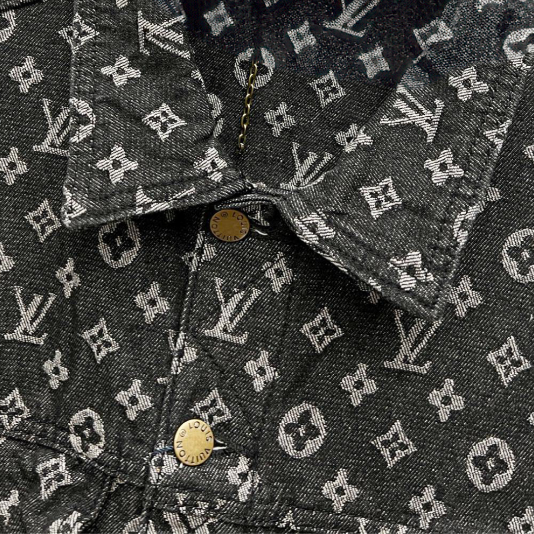 Veste monogrammée Kaki