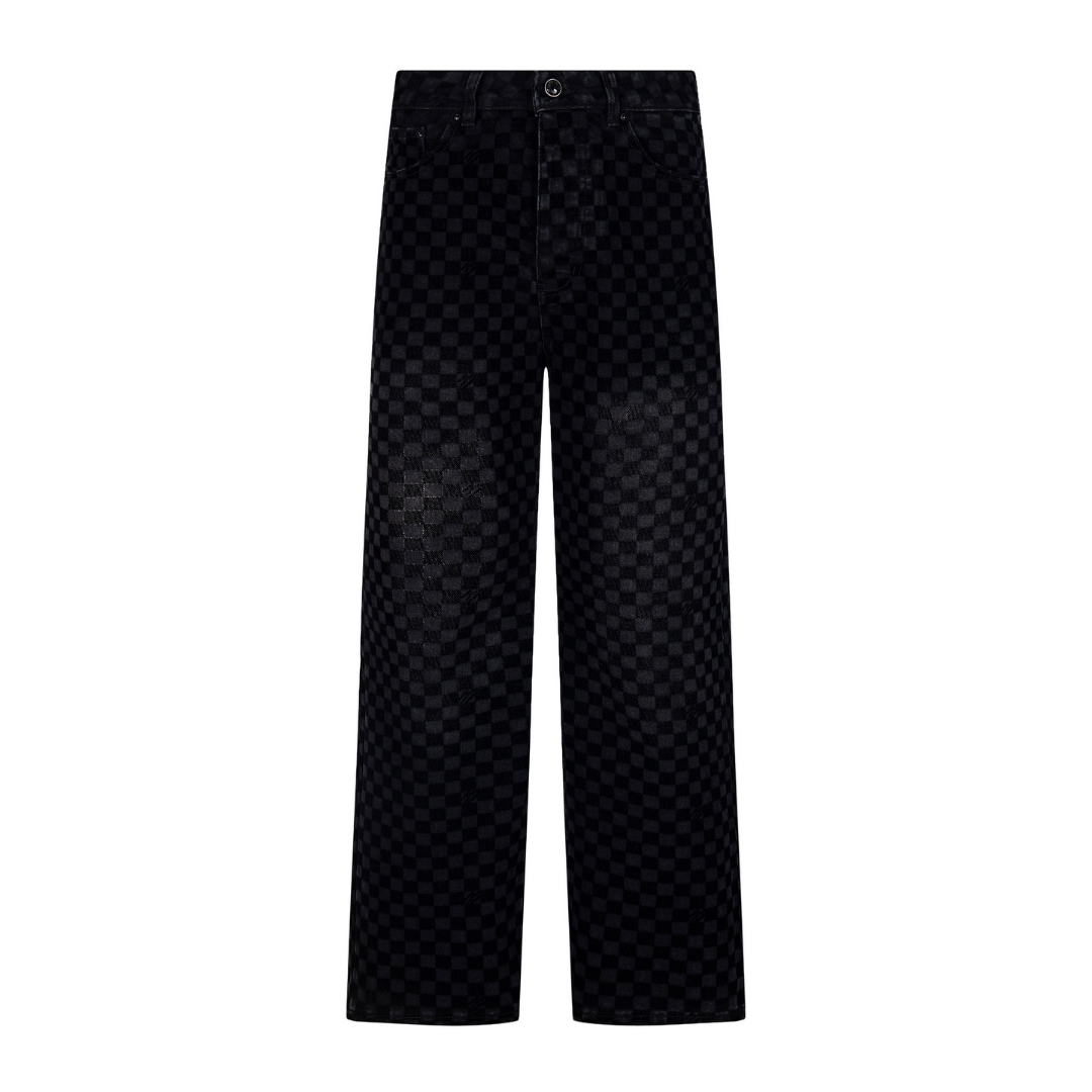 Veste monogrammée Noire