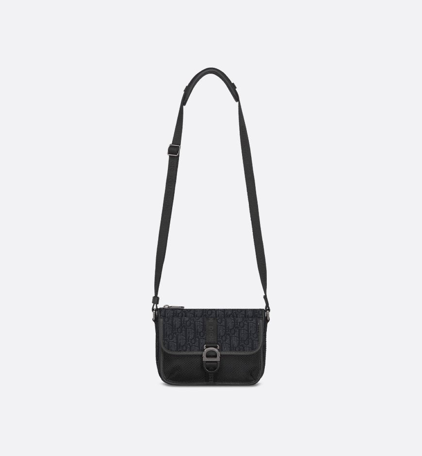 Mini sac bandoulière Dior 8 Noir