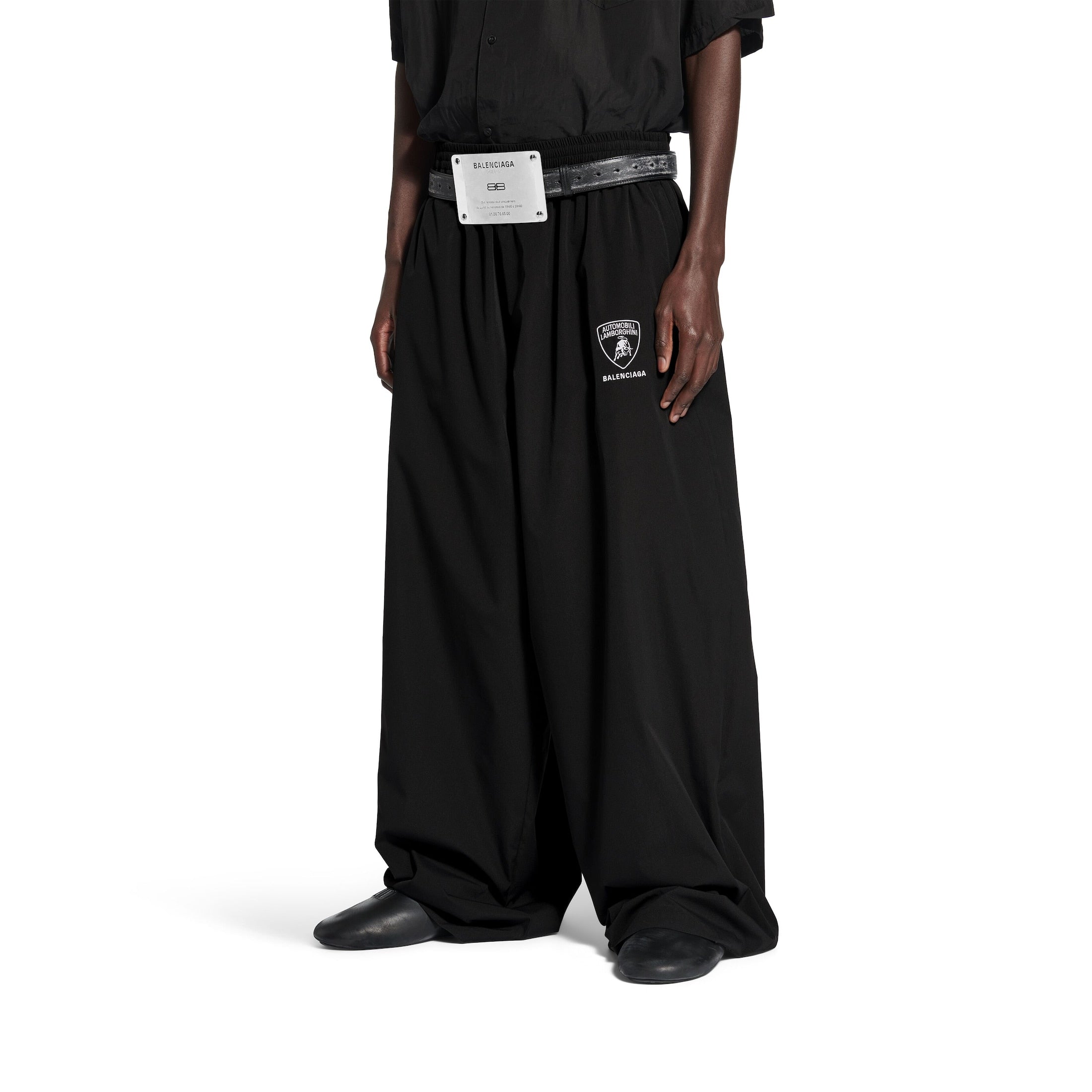 PANTALON TRACKSUIT BALENCIAGA I AUTOMOBILI LAMBORGHINI EN NOIR