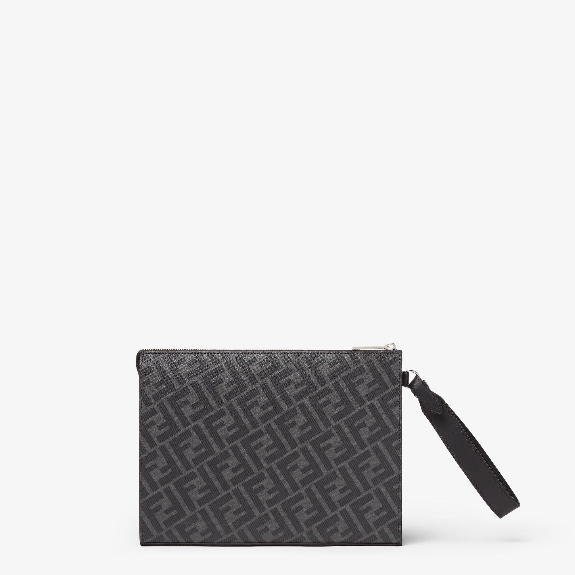 Pochette Fendi Diagonal
Pochette en tissu gris