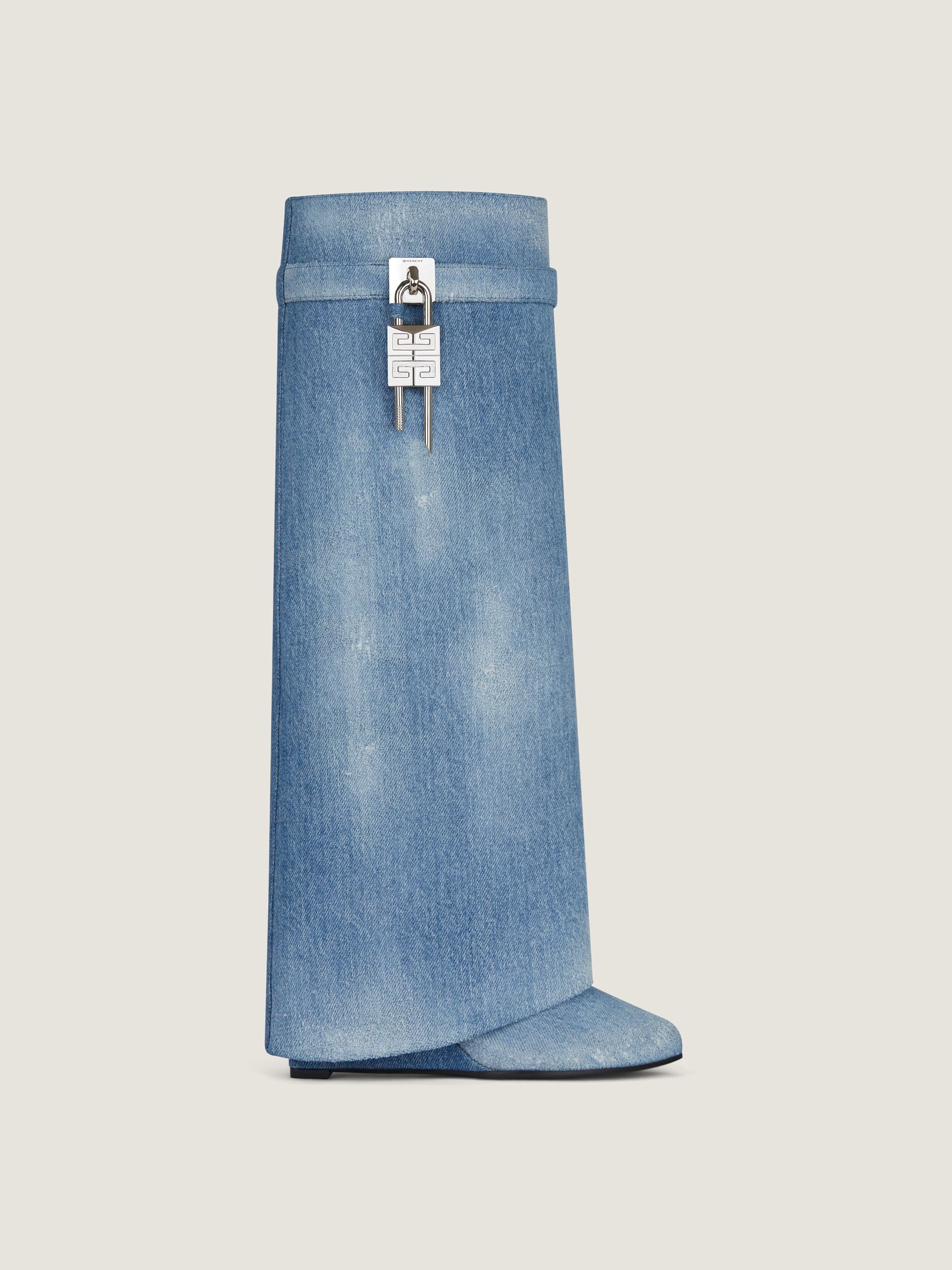 SHARK BOOTS DENIM