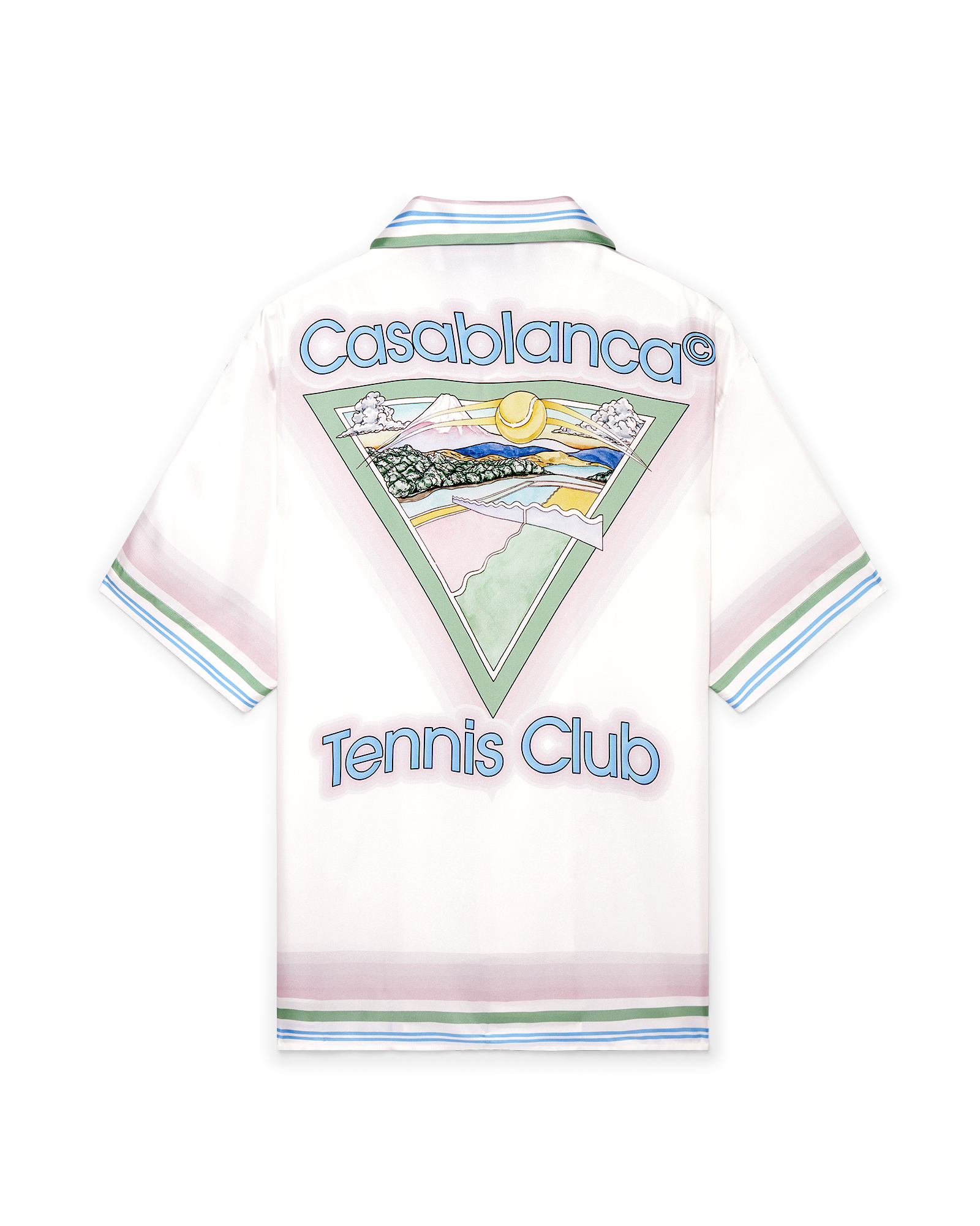 Tennis Club Icon Silk Shirt
