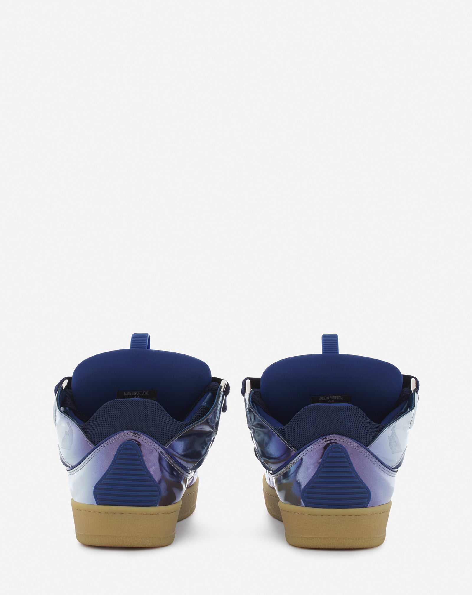 LANVIN METALLIC CORNFLOWER