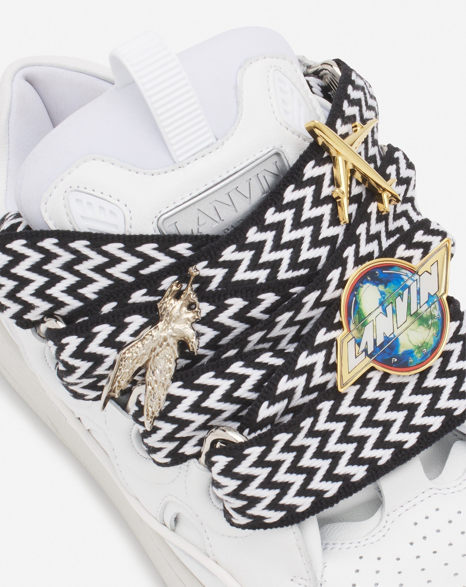 LANVIN x FUTURE CURB 3.0 WHITE/BLACK