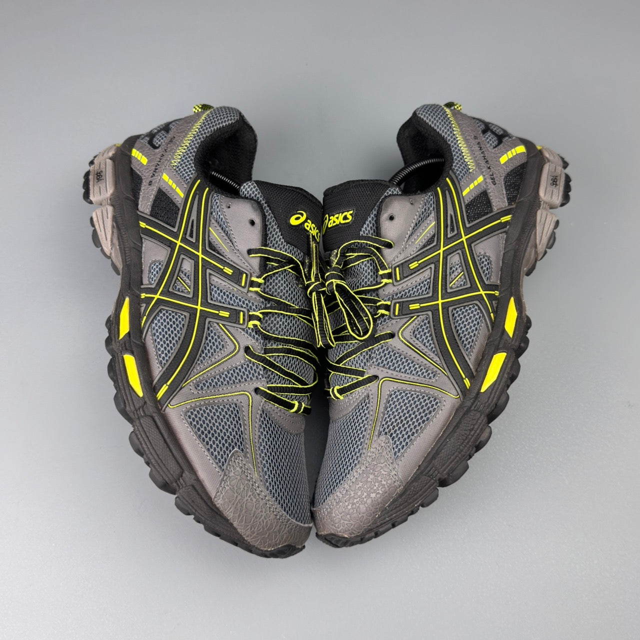 GEL Nimbus 16 — Anthracite / Jaune fluo