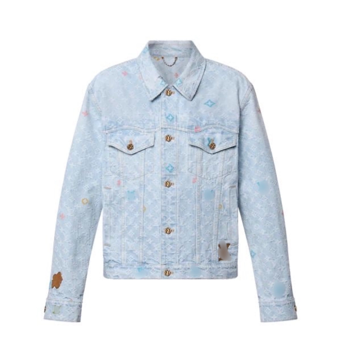 LV Denim jacket multicolor