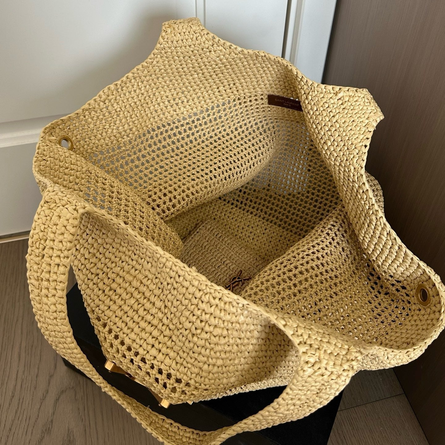 YSL - CARE IN RAFFIA
