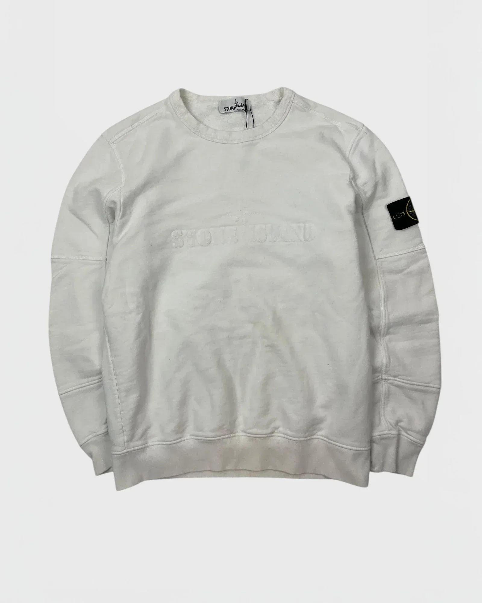 Stone Island pull - Blanc (2)