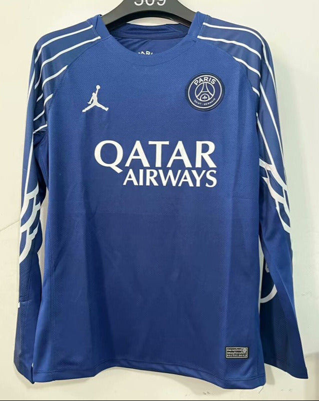 Maillot 25/26 PSG Bleu Manches Longues