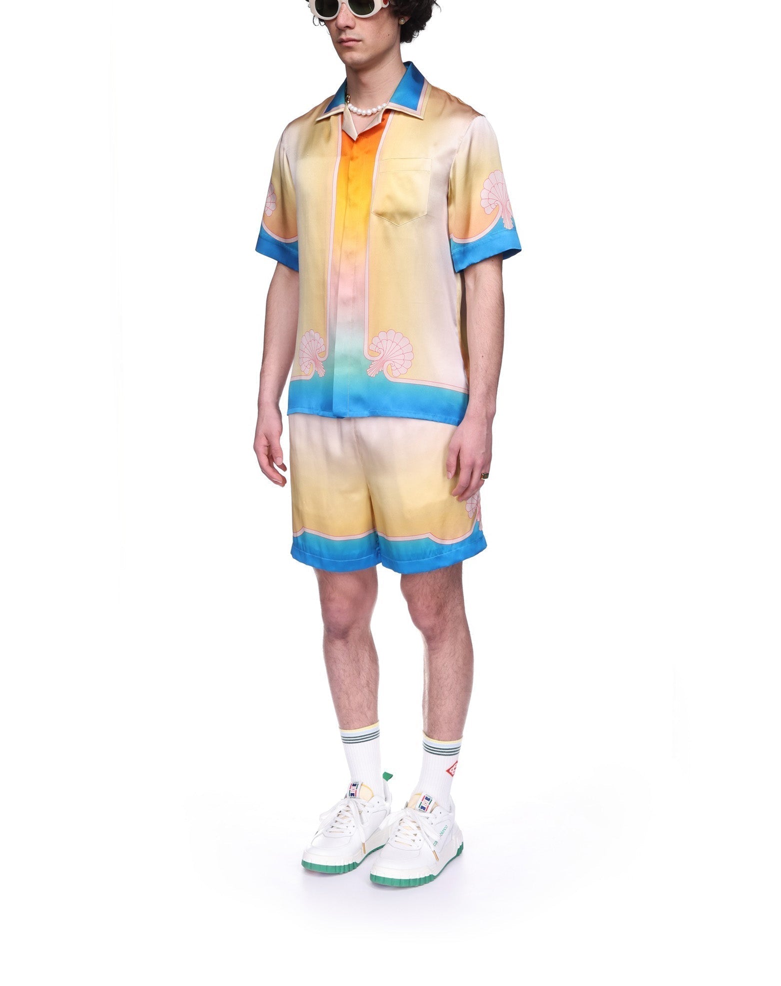 L'Arc Coloré Silk Shirt