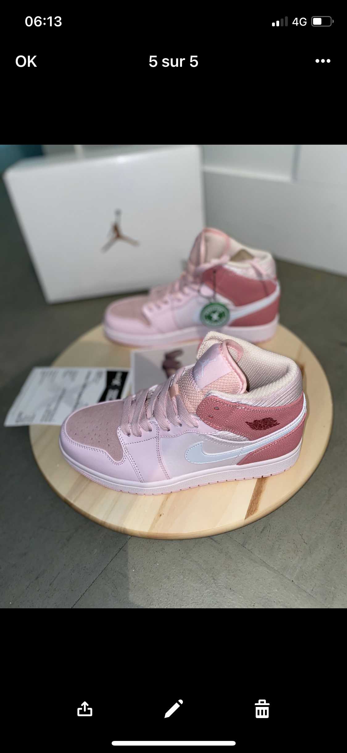 AJ Digital Pink stock X authentification 1:1 ✔️Facture